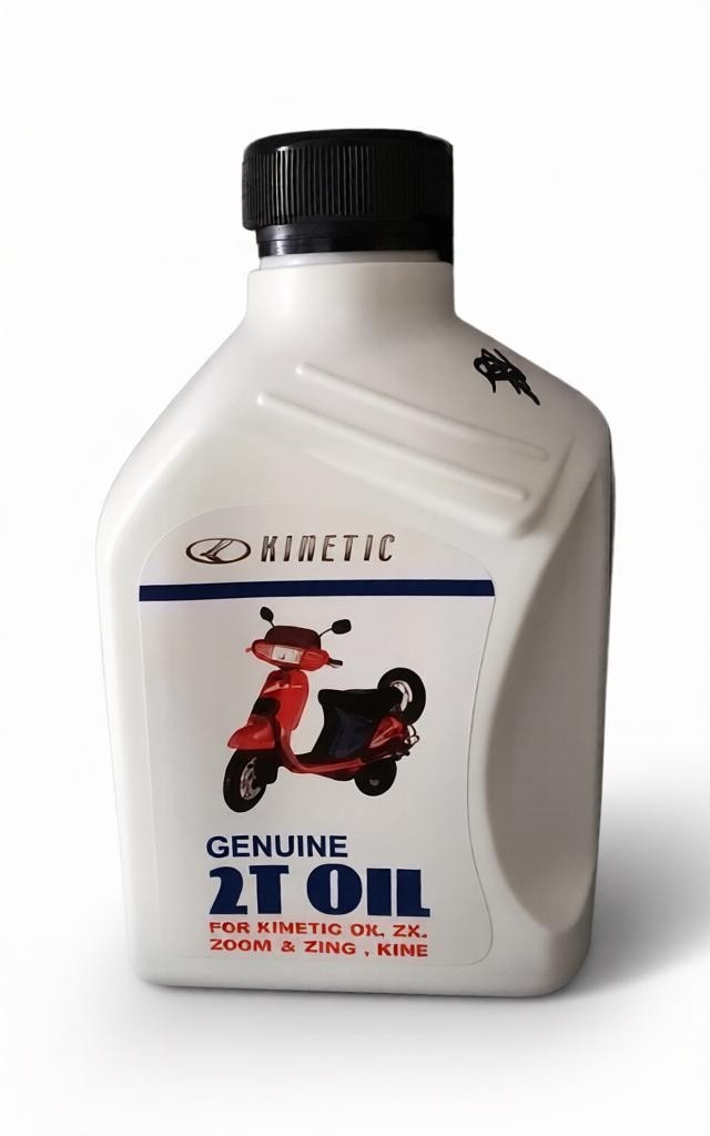 Kinetic Genuine 2T Oil for 2-Stroke Scooters in Ahmedabad at