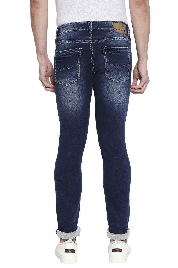 Mufti Blue Dark Denim De Luxe Narrow 