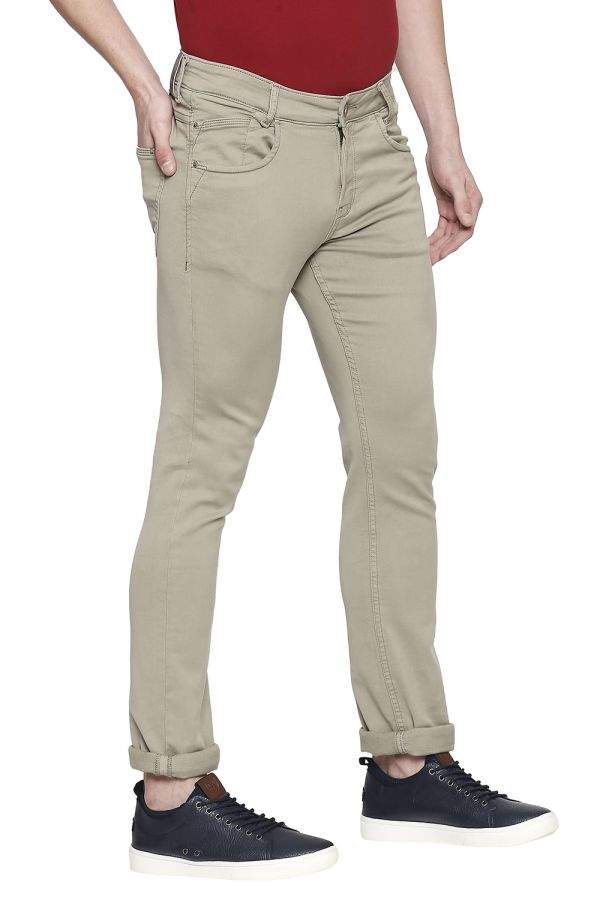 Mufti Khaki Super Skinny Jeans MUFTI Olive Super Slim Fit Cotton