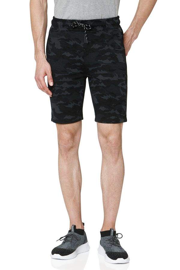 MUFTI Camo Athleisure Shorts With Drawstrings (XL) in Rajahmundry