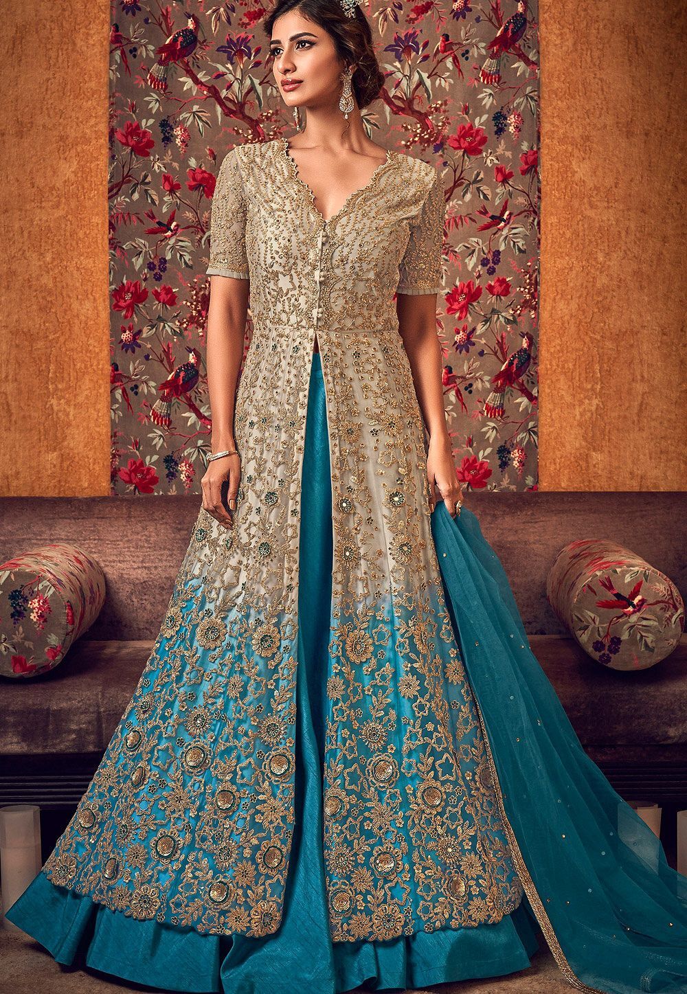 Anarkali Gown Mugdha Dresses Online Buy Online Mugdha 1118 Colours