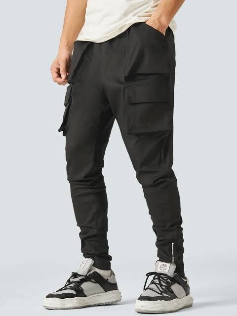 Multi-Pocket Cargo Joggers Hip Hop Pants for Men in Thane at