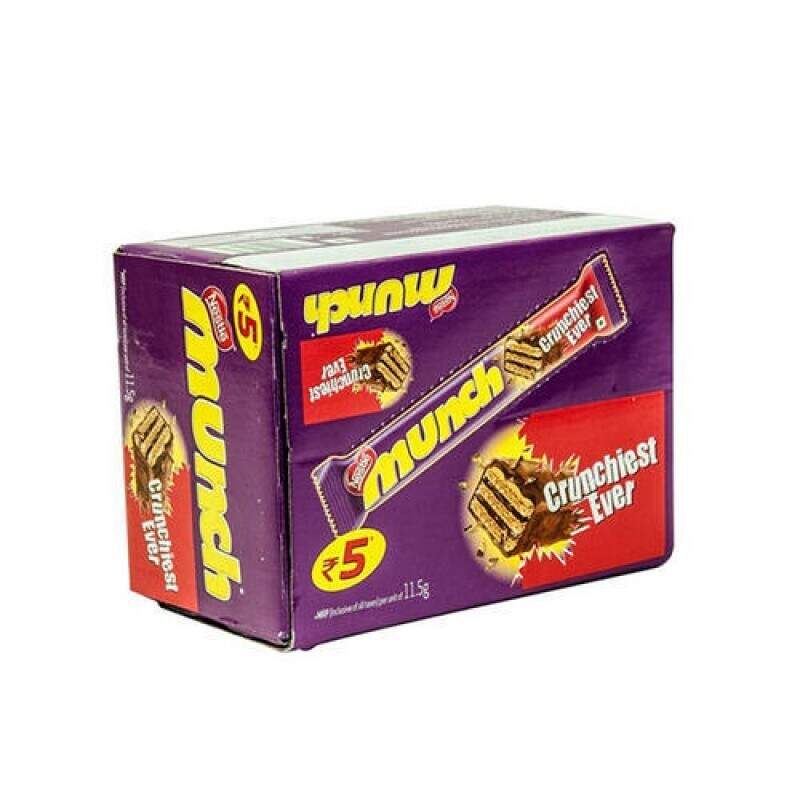 Nestle Munch Max Wafer Chocolate 42 Gm Pack Of BOX Set Of 44 OFF