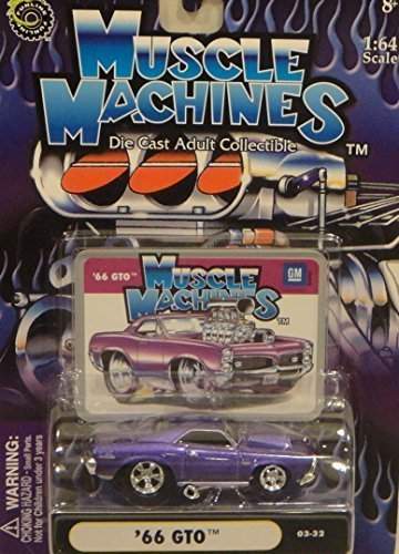 Buy Muscle Machines 1 64 Scale Purple 03 32 66 Gto Die Cast