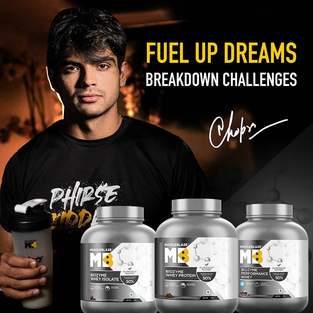 MUSCLEBLAZE Biozyme Whey Protein Isolate (Gourmet Chocolate