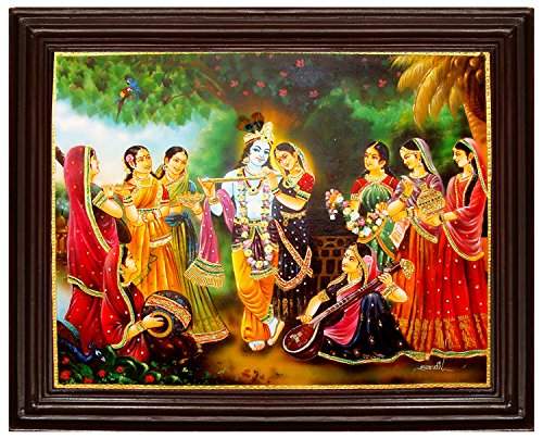 Buy Myangadi Traditional Radha Krishna With Gobiyar Tanjore Painting 22 Carat Gold Foil 128x100 Cm Features Price Reviews Online In India Justdial See more ideas about tanjore painting, indian painting, painting. myangadi traditional radha krishna with gobiyar tanjore painting 22 carat gold foil 128x100 cm