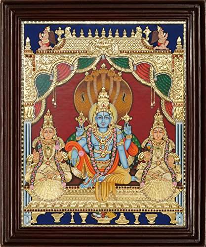 Buy Myangadi Traditional Vaikundanathan Tanjore Painting 22 Carat Gold Foil 68x53 Cm Features Price Reviews Online In India Justdial 1063 x 558 jpeg 214 кб. myangadi traditional vaikundanathan tanjore painting 22 carat gold foil 68x53 cm