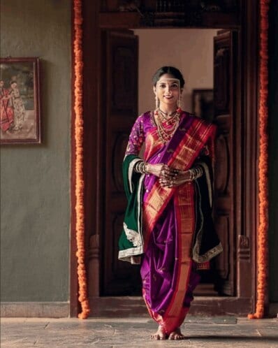 Nauvari Saree in Kolkata at ₹ 936 ₹ 1,045 Unit (MOQ:1 Unit