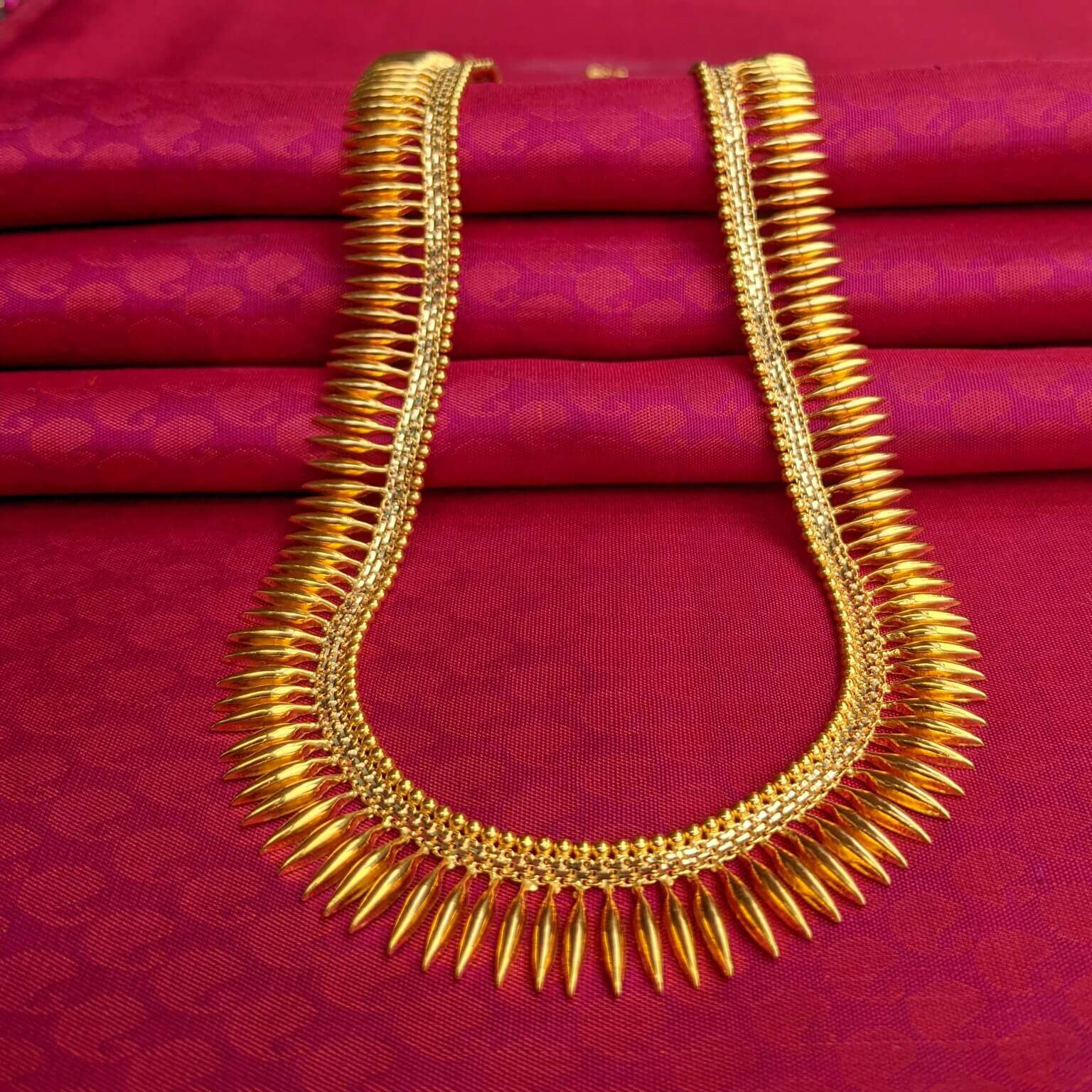 Necklace Long Mallige Haram in 