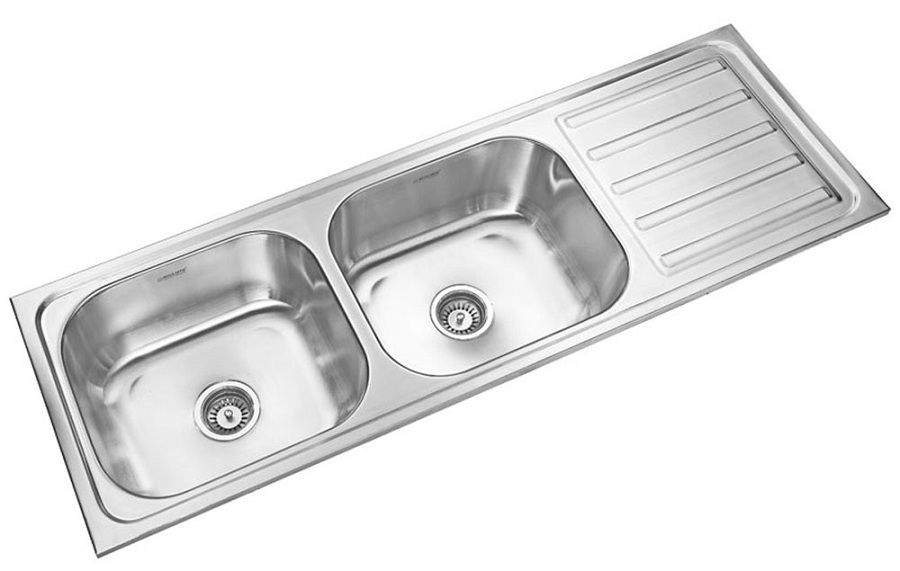 Neelkanth Alexender 5418 Dbsd Double Bowl Kitchen Sink Nk Dbsd19 M In Mumbai At Best Price By Futura Kitchen Sinks India Pvt Ltd Justdial