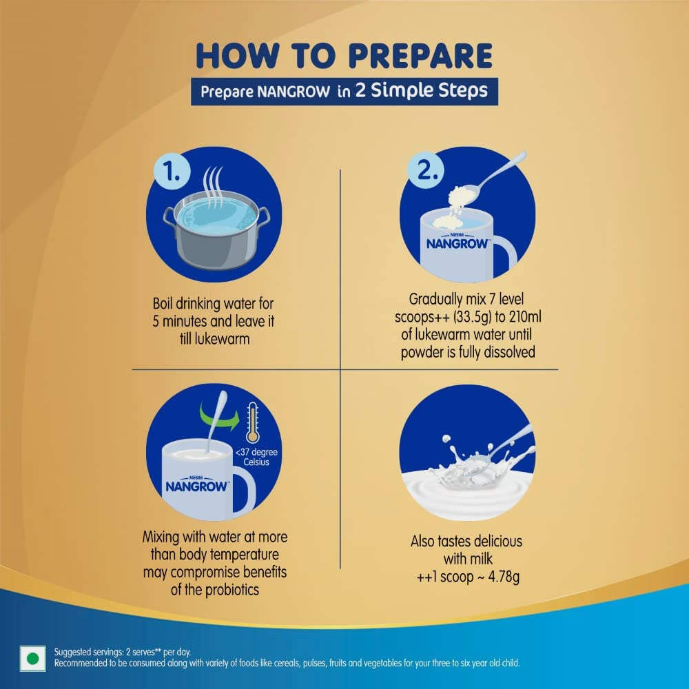 Nestle Nangrow Nutritious Milk Drink For Growing Children Creamy