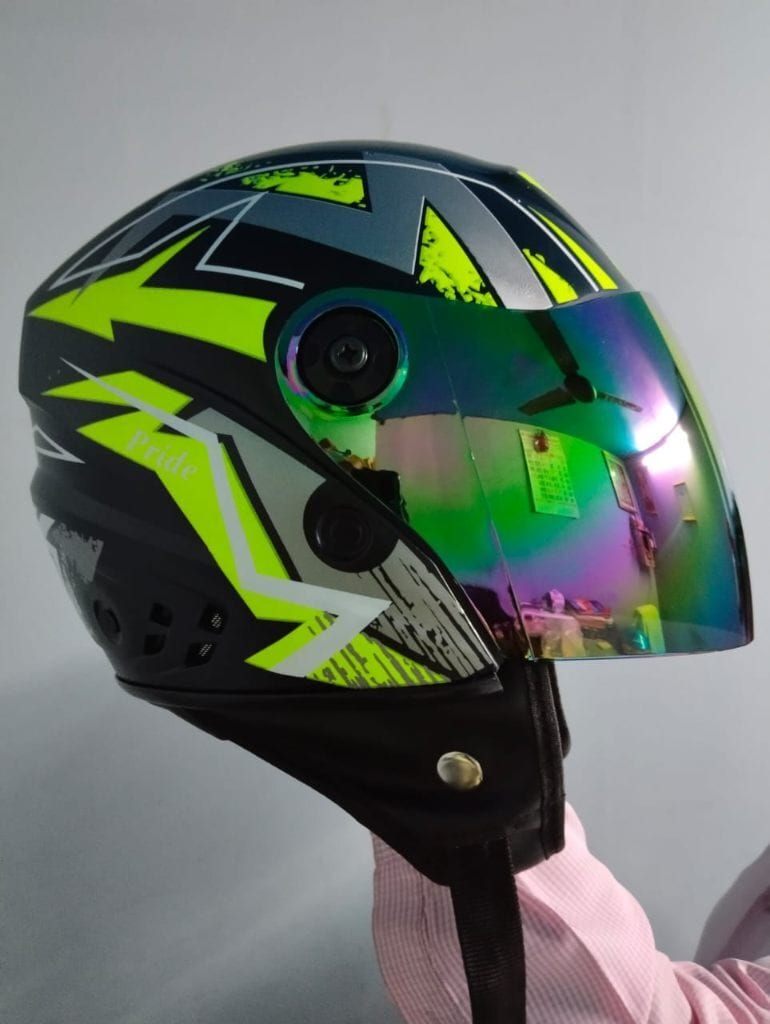 Rainbow discount cycle helmet