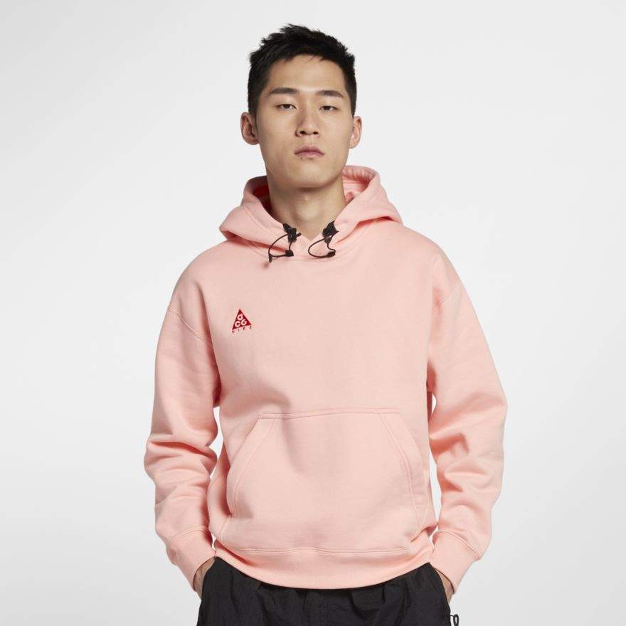 nike bleached coral hoodie