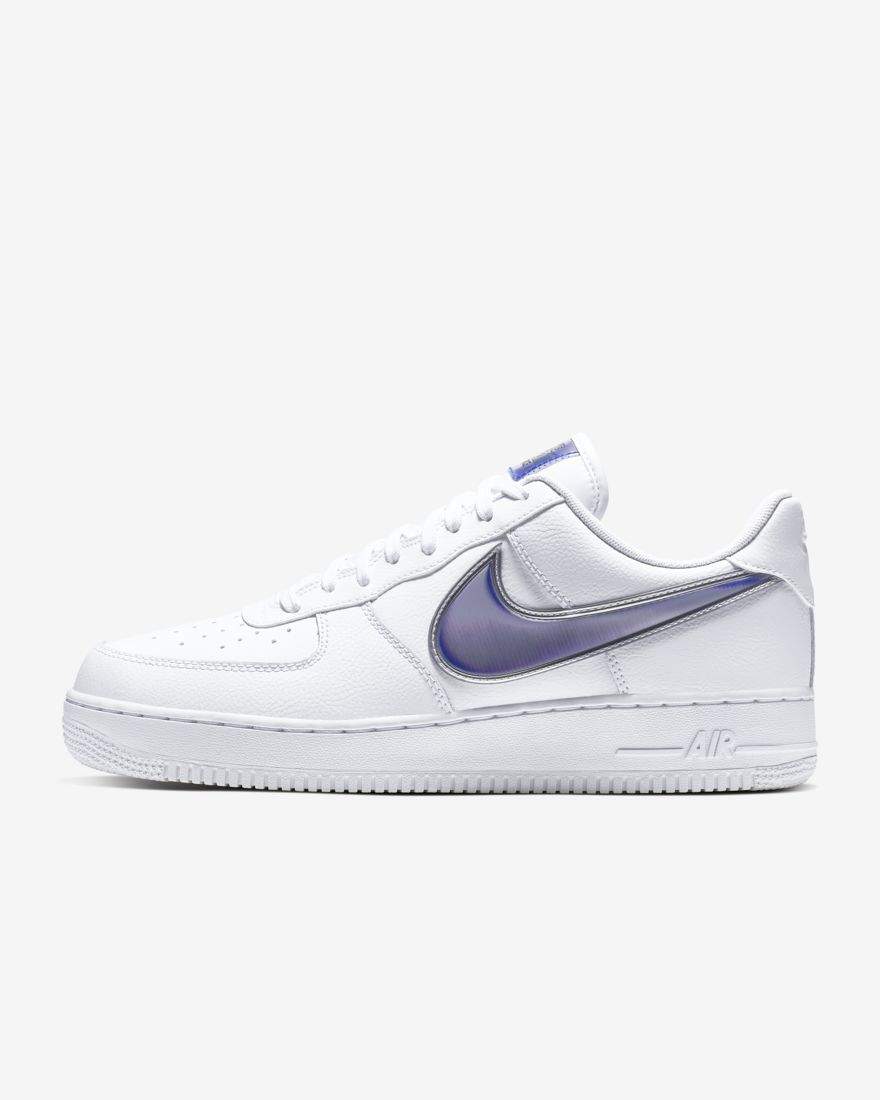 Nike Air Force '07 LV8 Men's Shoe (Size: 13, White Racer Blue