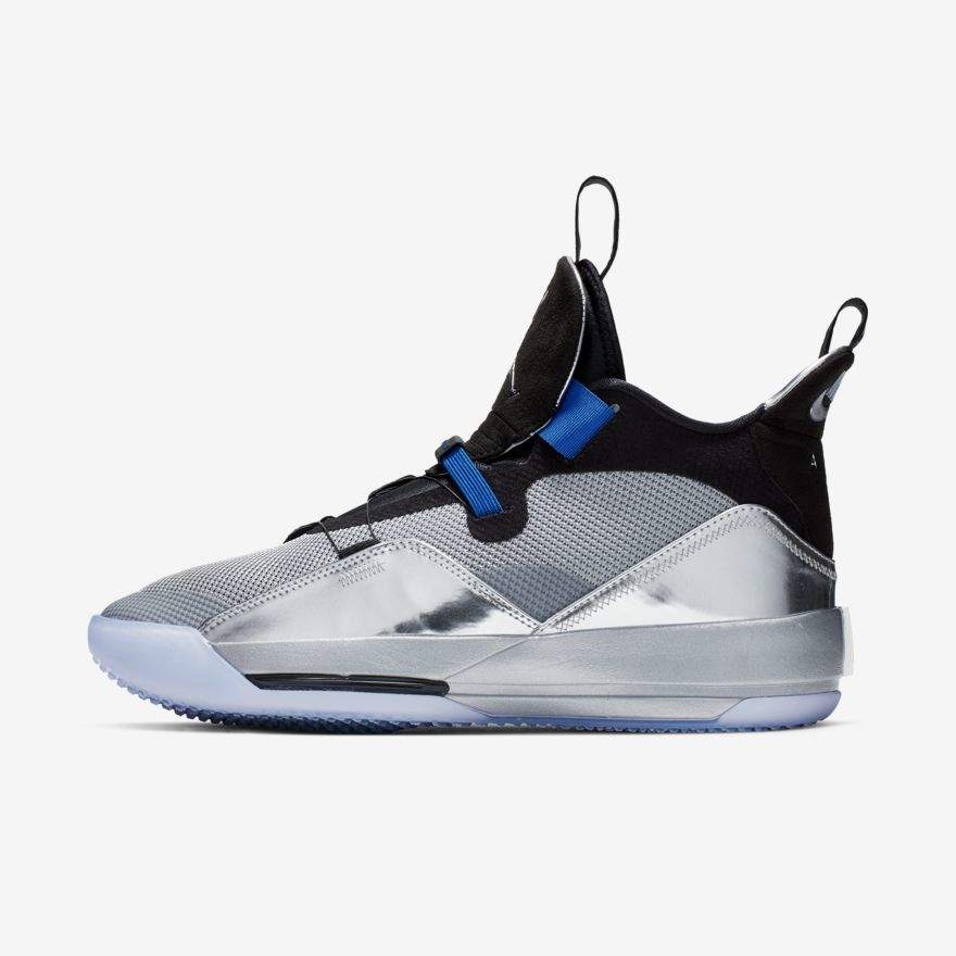 Nike Air Jordan XXXIII PF Basketball Shoe (Size: Metallic