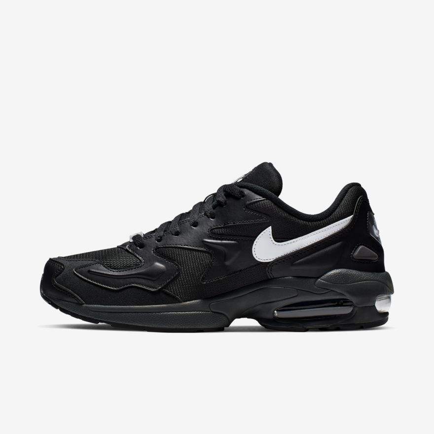 Nike Air Max2 Light Mens Footwear Black, Anthracite, White (Size