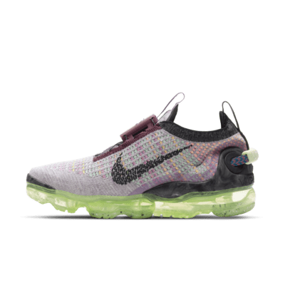 Nike Womens Air Vapormax 2020 Flyknit Shoe (Violet Ash/Sunset