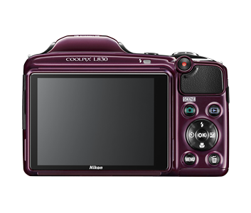 Nikon Coolpix L830 Digital Camera (16 MP, Plum) in Lucknow at