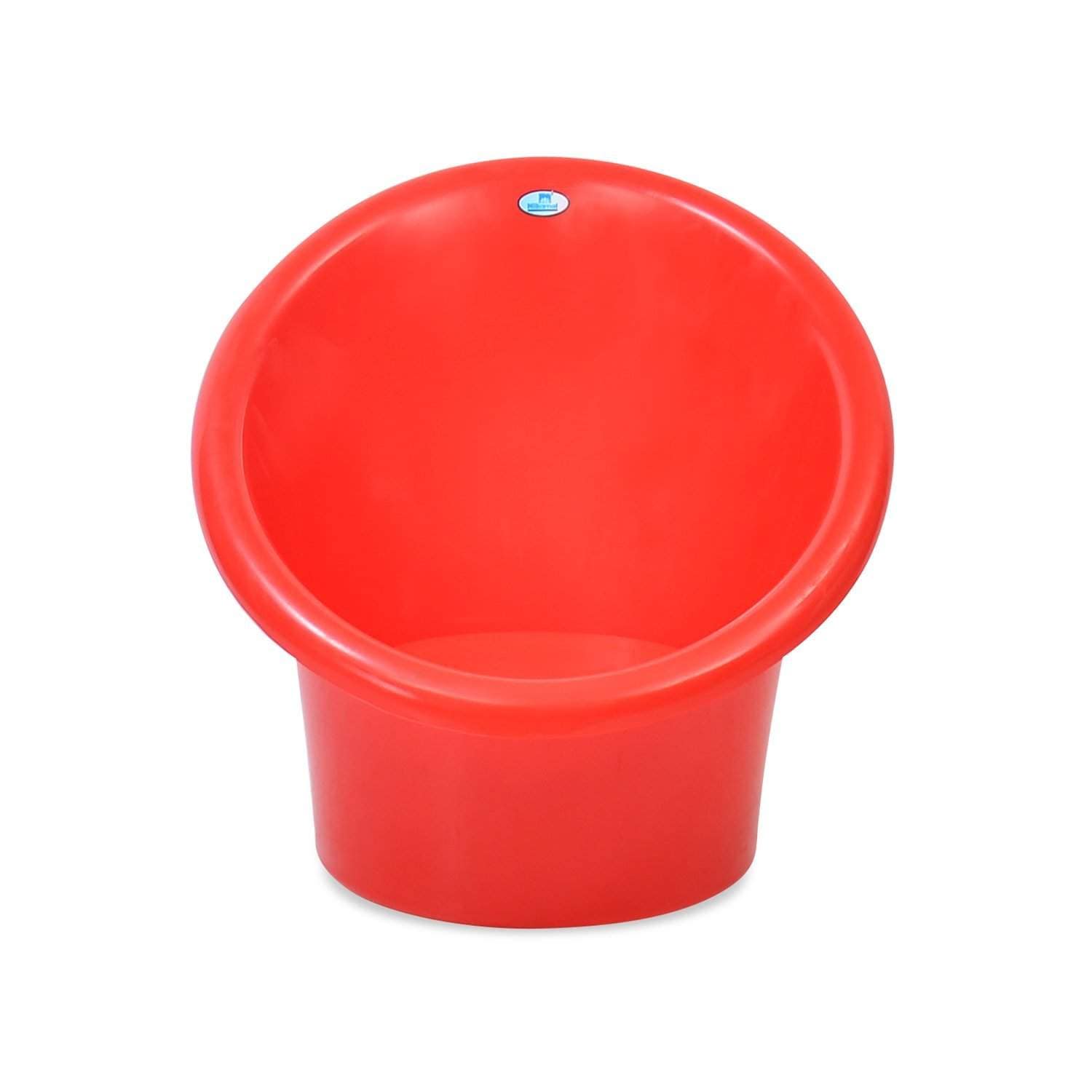 NILKAMAL 2117755961433 Plastic Contemporary Modern Mid Back Arm