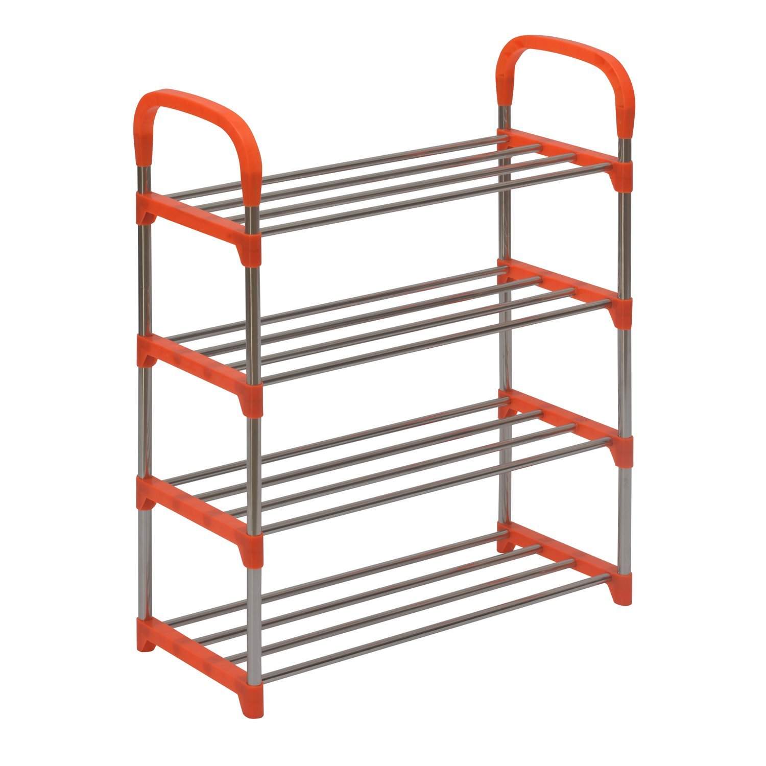 NILKAMAL Proxima Layer Iron Shoe Rack Orange in Kottayam at