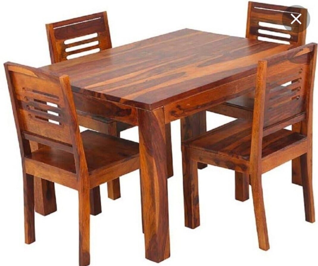 Nilkamal Rectangular Seater Wooden Dining Table Set in Chennai