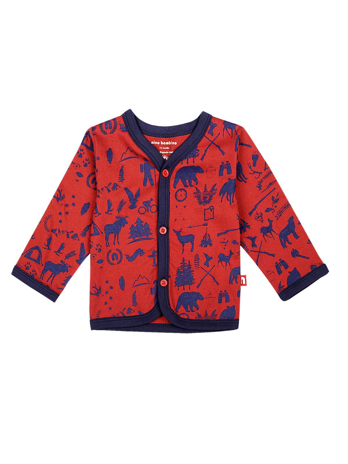 Nino Bambino NBBBJSAW18630-0M Nino 100% Organic Cotton Full Sleeve