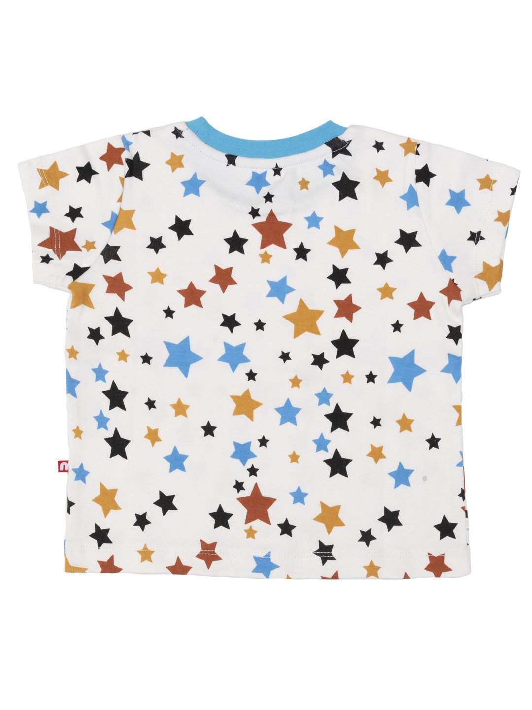 Nino Bambino NBPJS00WH345-3-4Y 100% Organic Cotton Round Neck - Main Image