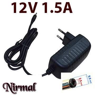 Buy Nirmals Moso 12v 1 5amp Dc Smps Power Supply For Led Strip Light Cameras 12v 1 5a Features Price Reviews Online In India Justdial