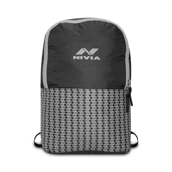 Nivia Best String Backpack NIVIA Deflate-04 Black And Grey