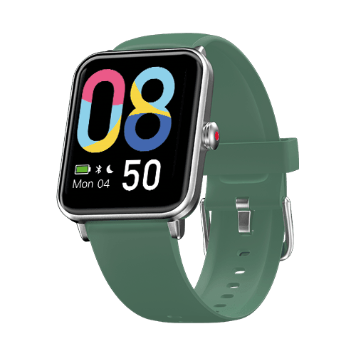 Noise ColorFit Pro Full Touch Control Smart Watch Smoke Green in