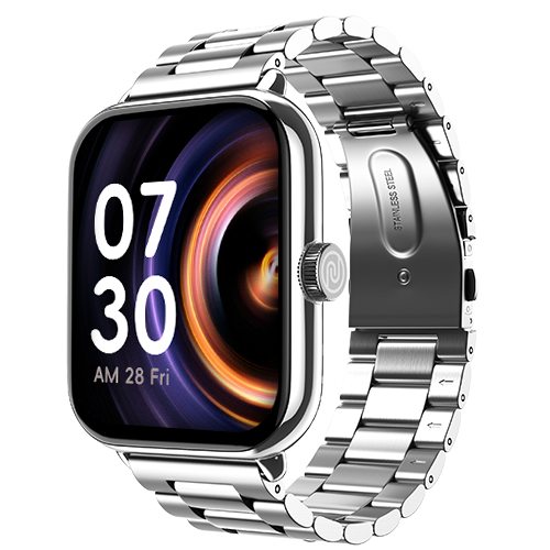 Noise ColorFit Icon Plus Smart Watch (Elite Silver) in Mumbai at
