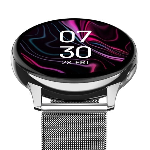 Noise Vortex Plus AMOLED Smart Watch (Silver Link) in Delhi at