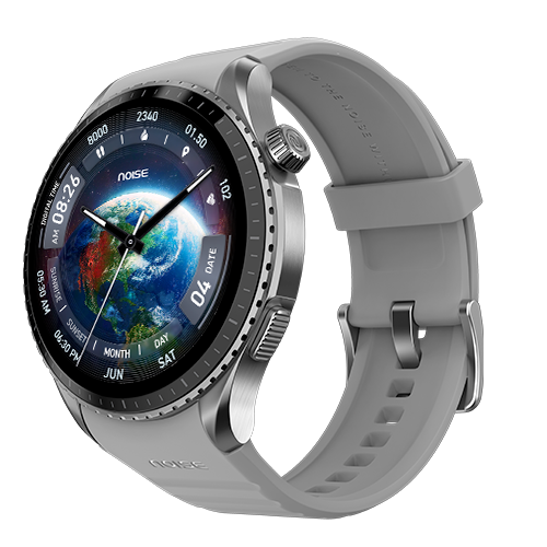 Noise Fit Origin Smart Watch in, Silver Grey) in Jalandhar