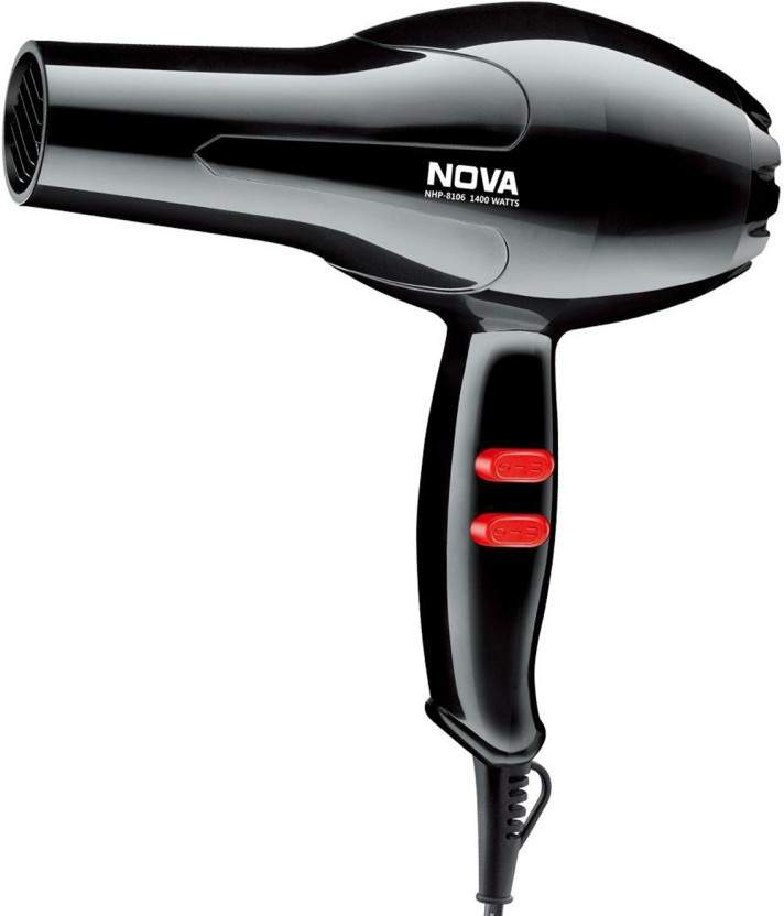 NOVA Silky Shine 1400 W Hot And Cold NHP 8106 Hair Dryer 1400 W Black in Mumbai at 1 127 1 199 by Pink City Justdial