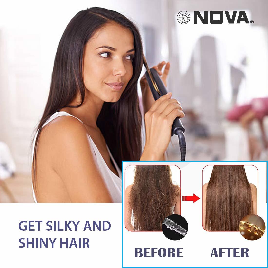 Temperature Control Nova Hair Straightener Use NOVA Temperature