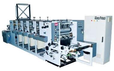 NovaGraph Flexo Press Rewinder Machines, Web Width 430mm And 510mm