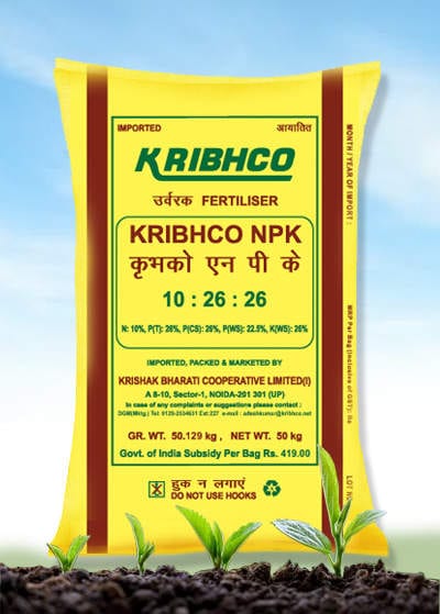 Kribhco Complexes NPK (10:26:26)