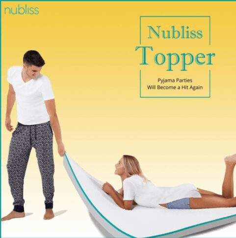 Nubliss memory 2024 foam mattress