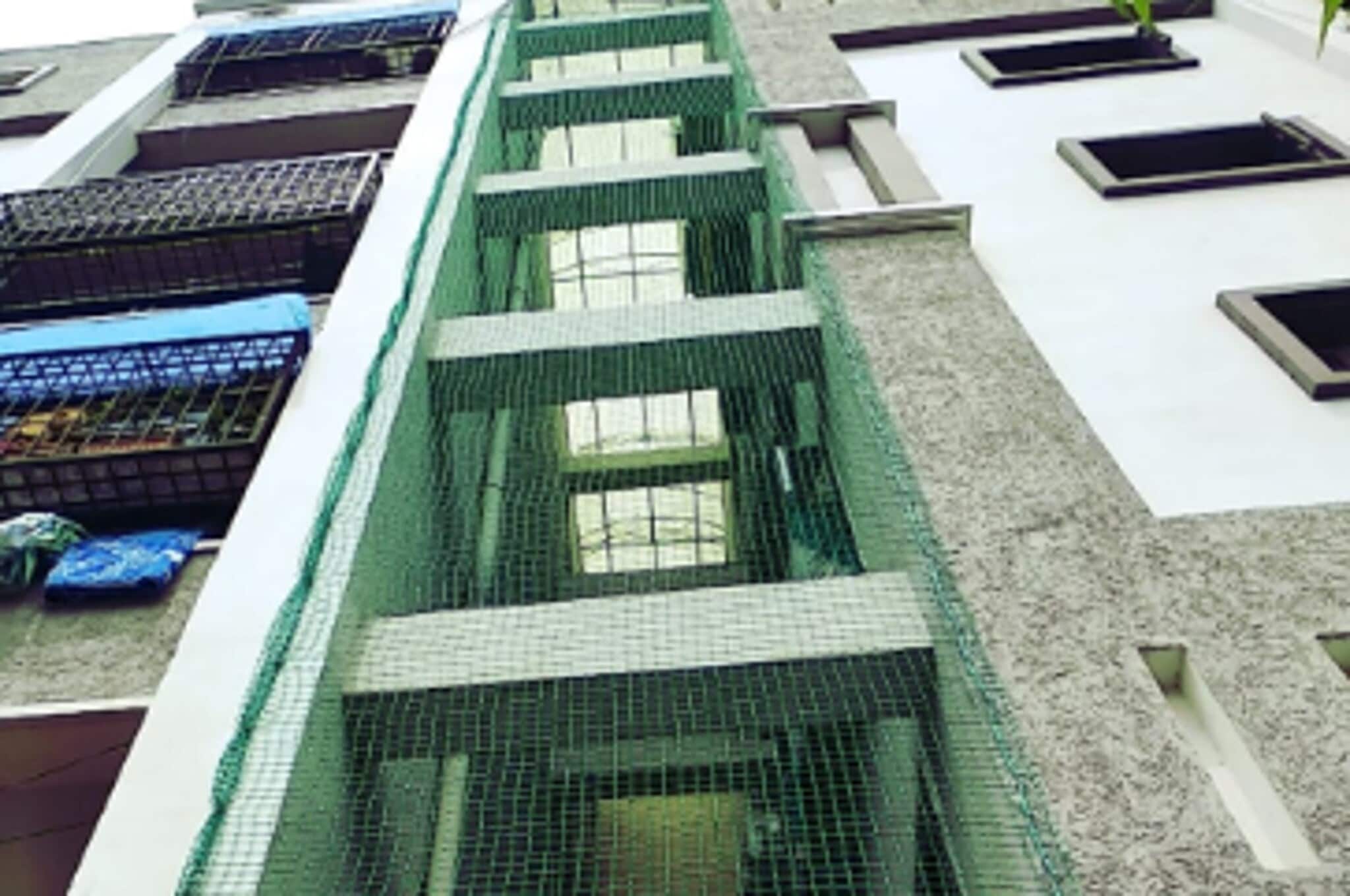 Nylon Duct Area Safety Net Green 7X10 Feet in Hyderabad at ₹ 599