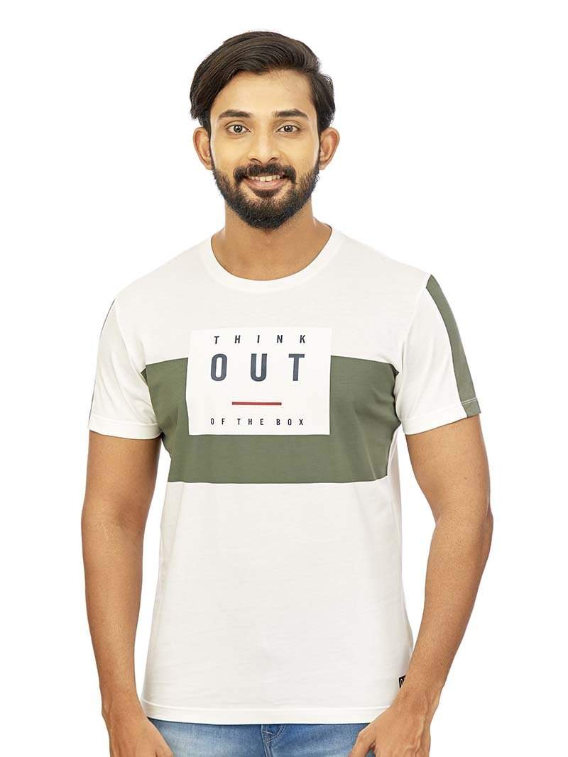 Otto OT37H6 White Crew Neck T Shirt (2XL) in Chennai at ₹ 715