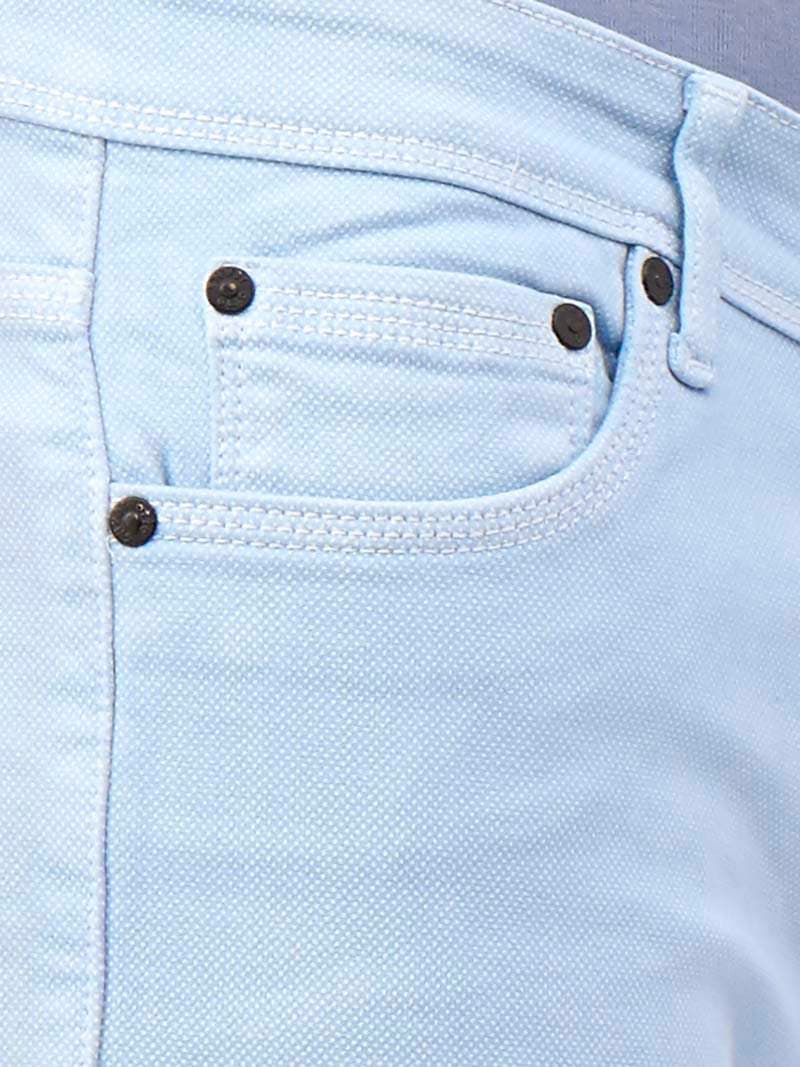 Otto OEGIER Ice Blue Techno Dot Denim Trouser (34) in Chandigarh