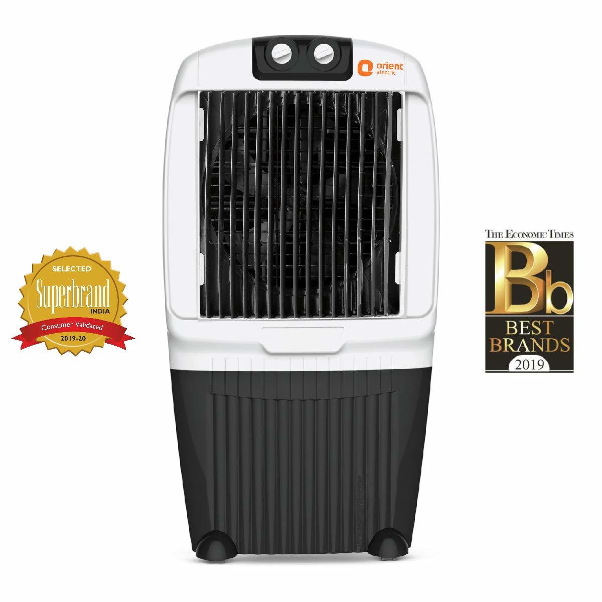 Orient Electric Ocean ABS Air Desert Air Cooler White and Brown