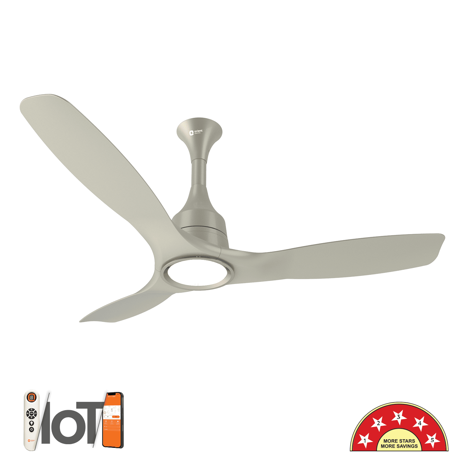 orient electric control ceiling fan with alexa