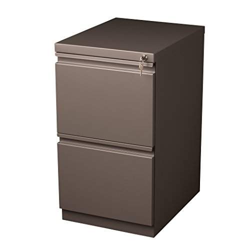 Buy Office Dimensions Commercial Grade 20 Deep 2 Drawer Mobile Metal Pedestal File Cabinet Medium Tone Features Price Reviews Online In India Justdial