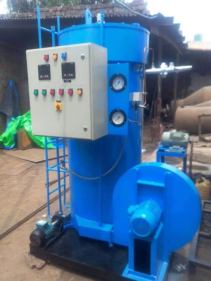 Coil Type Oil Gas Fired Steam Boiler, 10,000 kg/hr, 300Ã‚Â°C