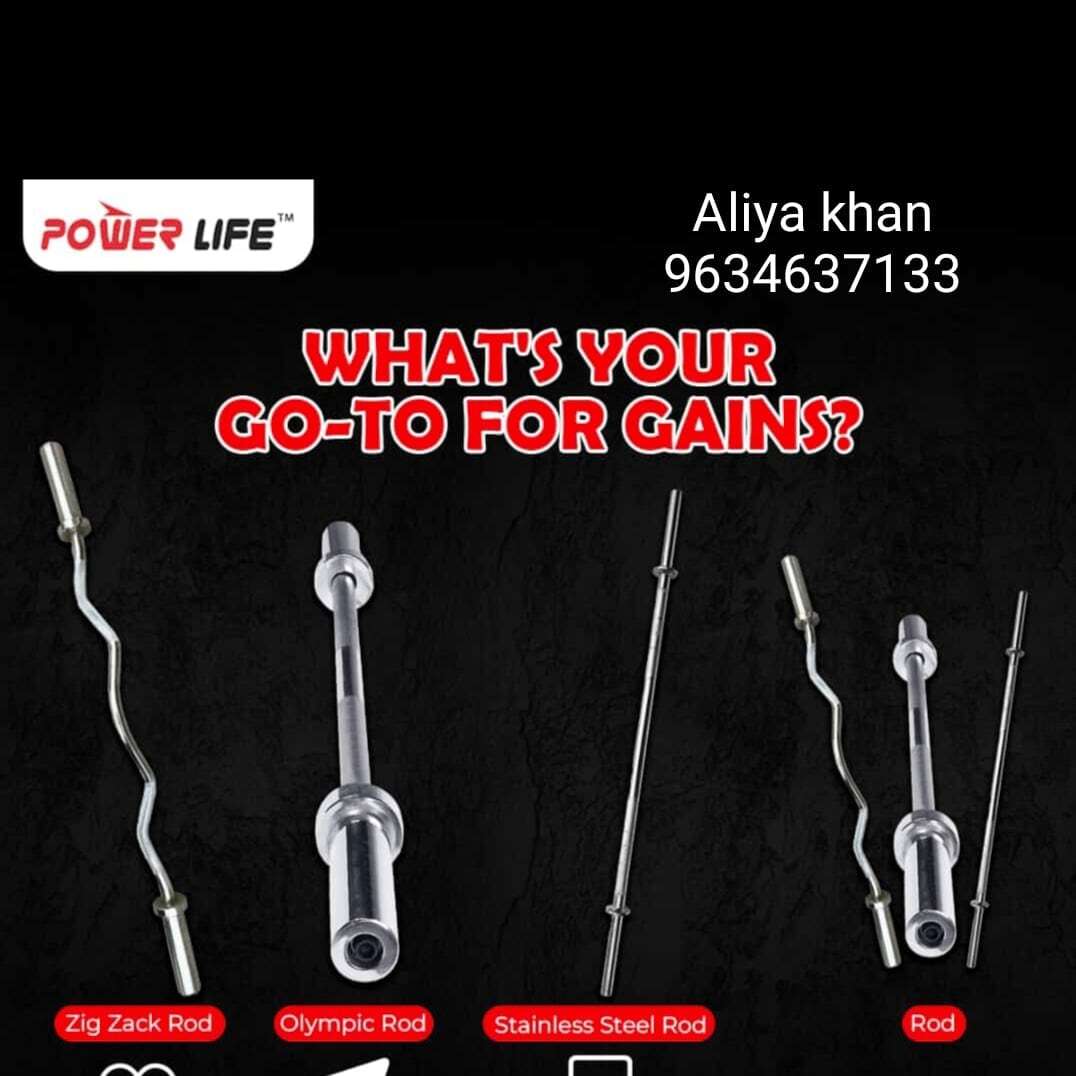 Steel Olympic Rod weight rods in Meerut at ₹ 250 Unit by Power