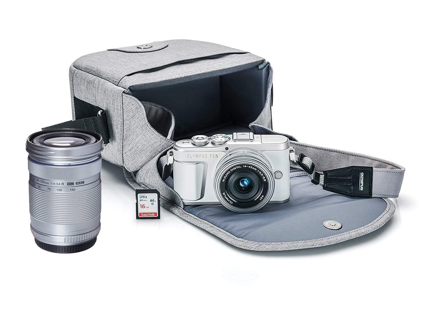 Olympus Pen E-PL9 kit with 14-42mm EZ Lens Olympus 40-150mm F4