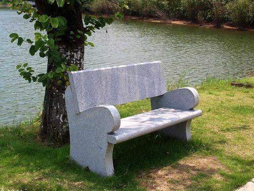 One Step Furniture 3 Seater Concrete With Arm Rest Garden Bench - Get ...