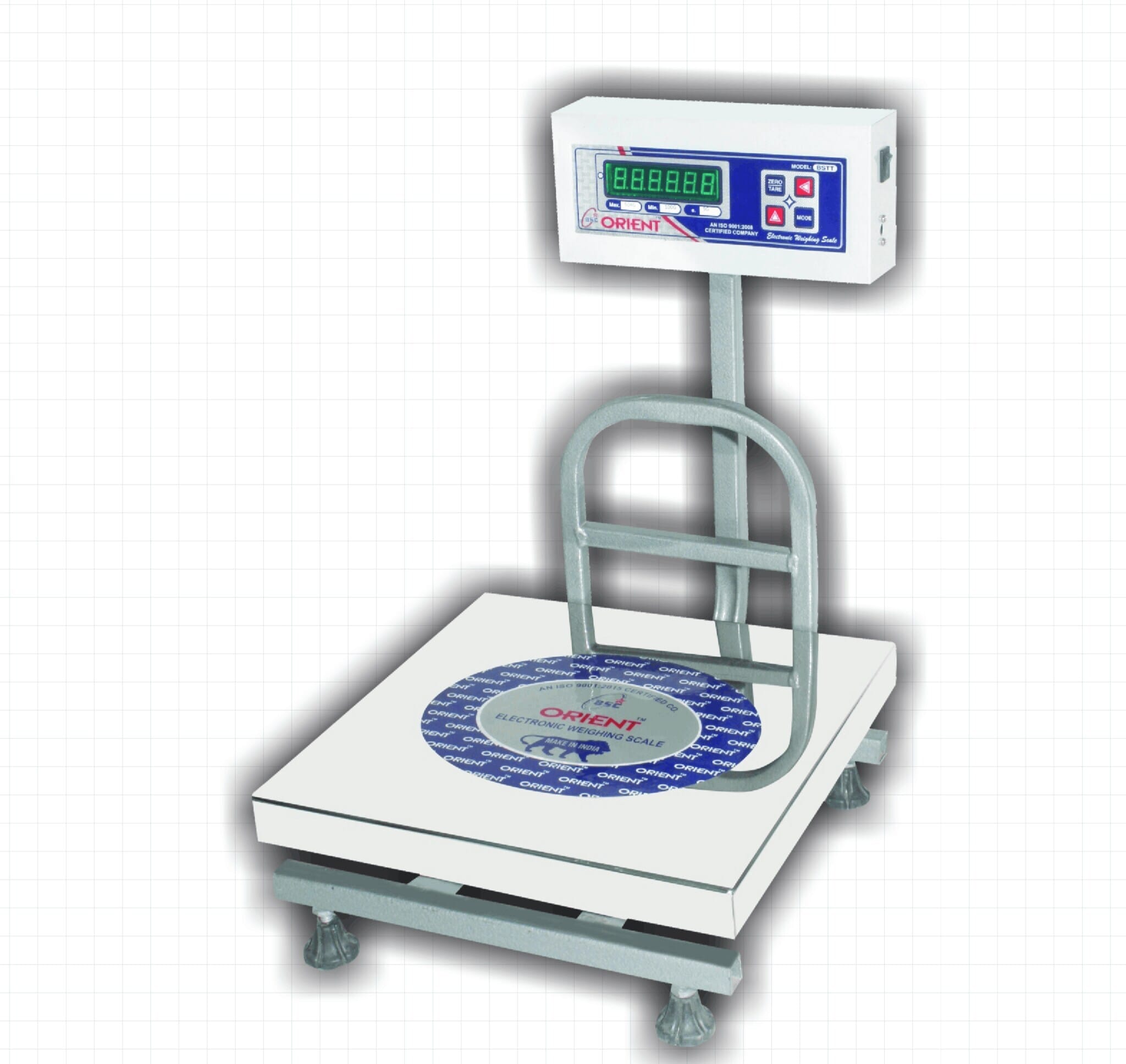 Orient Electronic Platform Weight Scale Machine Pan Size 300x300mm