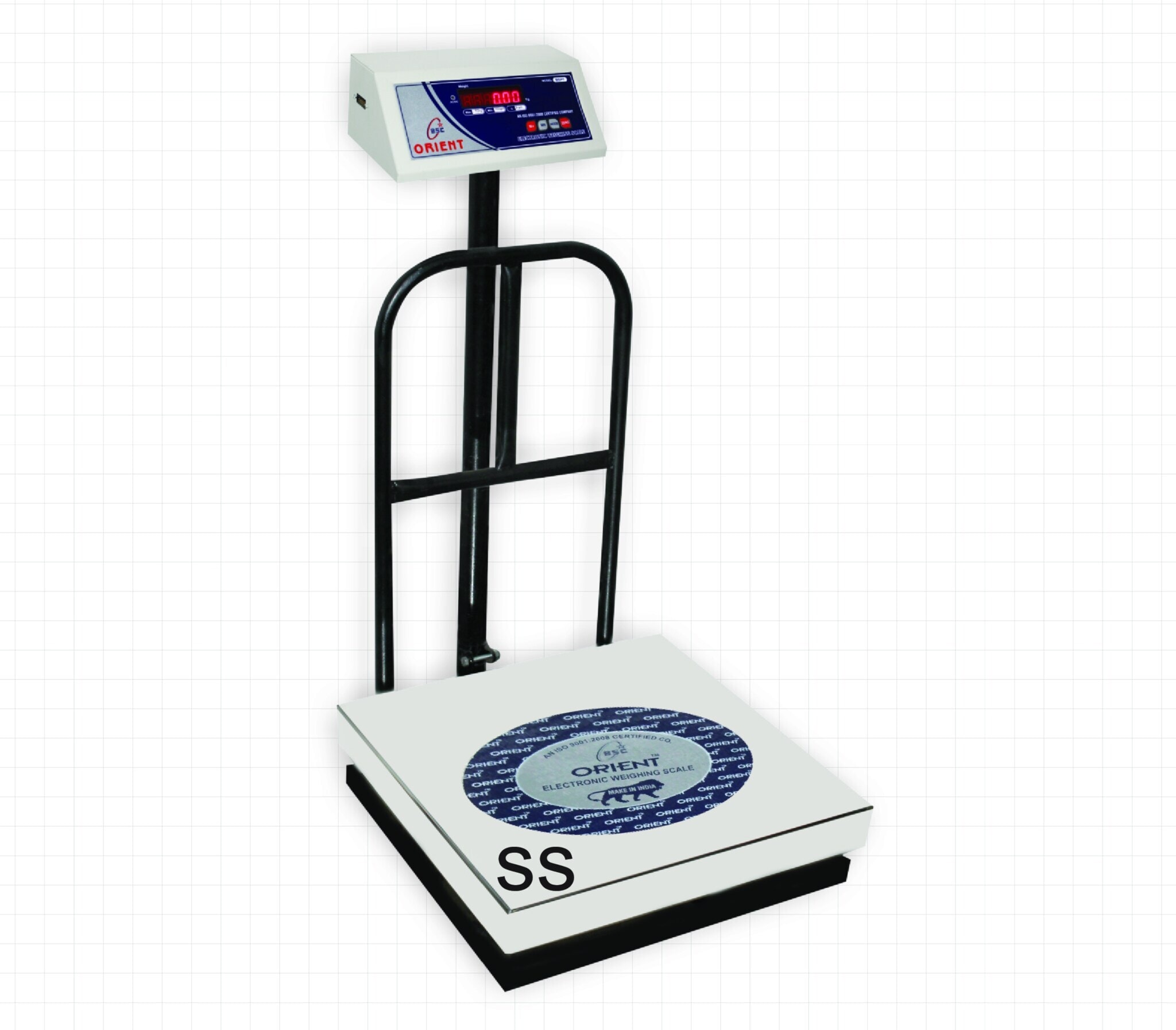 Orient Platform Weight Scale Machine Pan Size 400x400mm in Delhi